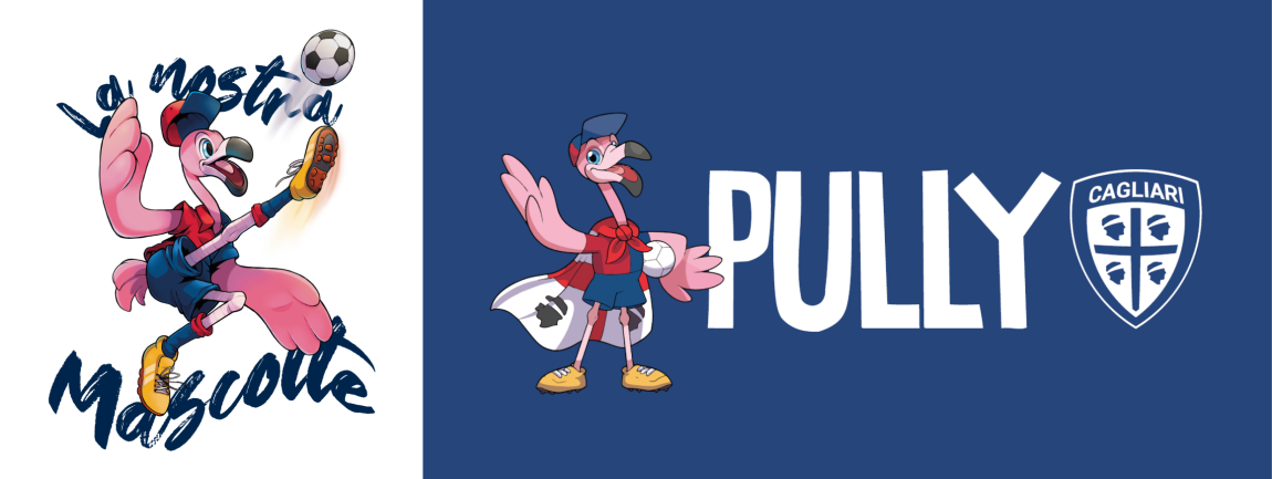 Pully la mascotte del Cagliari Calcio